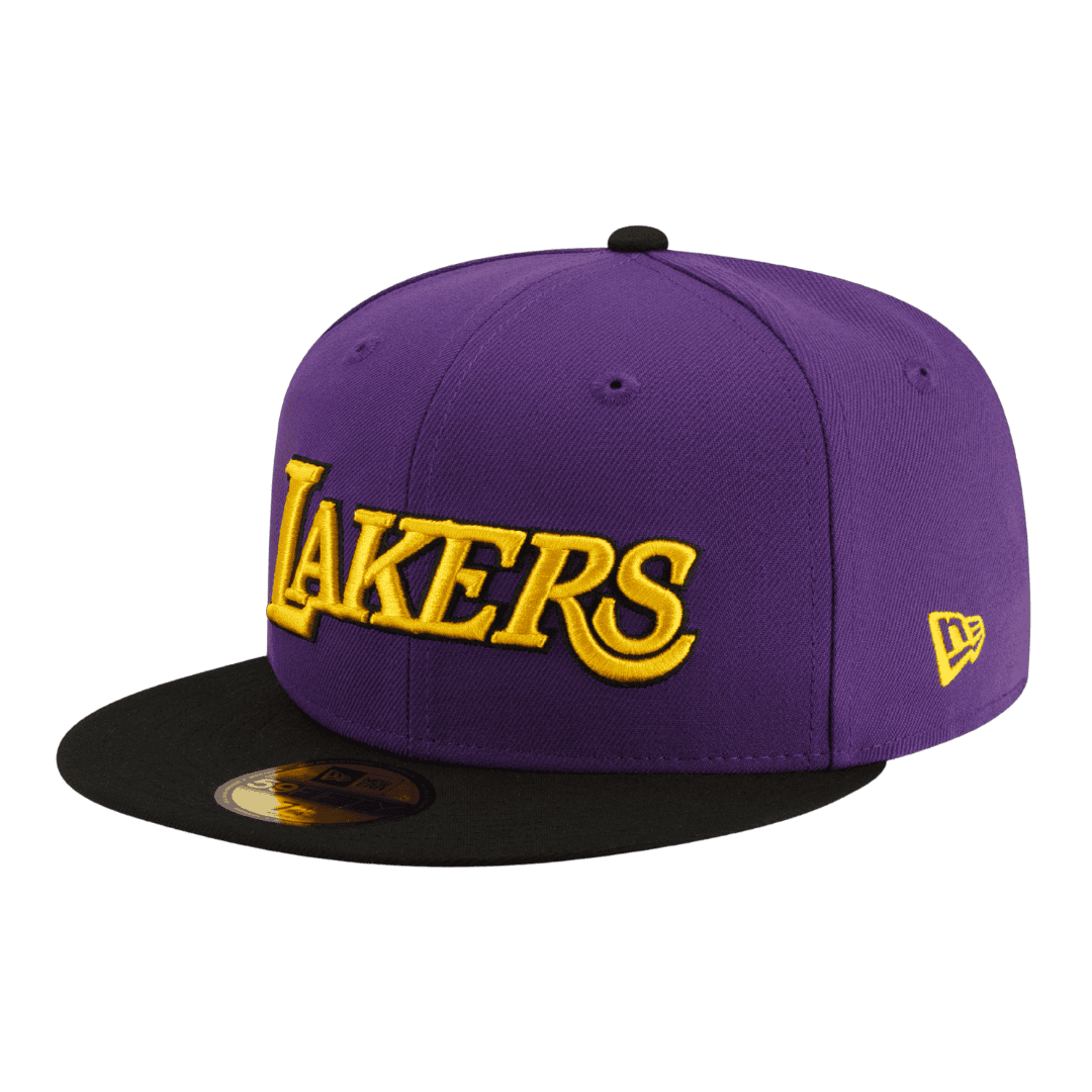Los Angeles Lakers Statement 2Tone New Era Purple/Black 59FIFTY Fitted Hat
