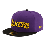 Los Angeles Lakers Statement 2Tone New Era Purple/Black 59FIFTY Fitted Hat