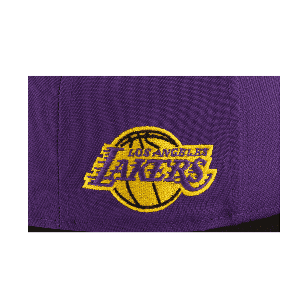 Los Angeles Lakers Statement 2Tone New Era Purple/Black 59FIFTY Fitted Hat
