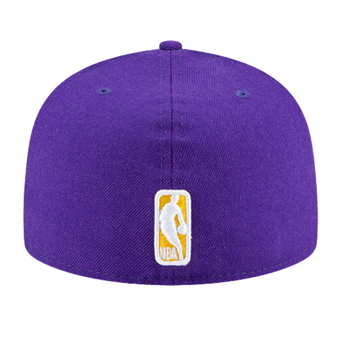 Los Angeles Lakers Upside Down Logo 59FIFTY Fitted Hat