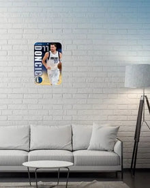 Luka Doncic Dallas Mavericks Plastic Player Clubhouse Sign