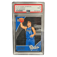 Luka Doncic PSA 9 2018 Panini Donruss The Rookies Card #3