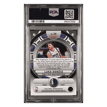 Luka Doncic PSA 9 2023 Panini Obsidian Orbital EE Gold Flood #d/10 Card #29