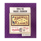 Magic Johnson Los Angeles Lakers Autographed Mitchell and Ness HWC Swingman Jersey - Beckett COA