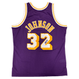 Magic Johnson Los Angeles Lakers Autographed Mitchell and Ness HWC Swingman Jersey - Beckett COA