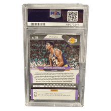 Magic Johnson PSA 9 2020 Panini Prizm Orange #d/ 49 Card #219