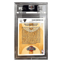 Magic vs Jordan PSA 10 1991 Upper Deck Card #34