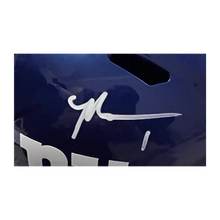 Malik Nabers New York Giants Autographed Full Size Speed Replica Helmet - Fanatics COA