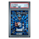 Malik Nabers PSA 10 2024 Panini Donruss Rated Rookie Retro Card #6