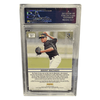 Manny Machado PSA 10 2012 Panini Prizm Top Prospects Card #TP7