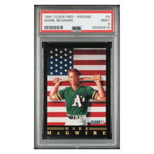 Mark McGwire PSA 9 1991 Fleer Pro Visions Card #4