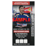 Patrick Maroon St Louis Blues Autographed Cup Celebration 16x20 Photo - Fan Cave COA