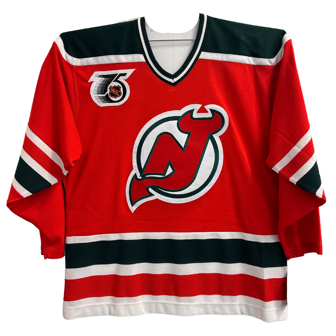New Jersey Devils Martin Brodeur Signed Koho Jersey Youth L/XL