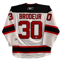 Martin Brodeur New Jersey Devils Autographed Reebok Away Jersey With 1995 Stanley Cup Patch - JSA COA
