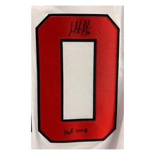 Martin Brodeur New Jersey Devils Autographed Reebok Away Jersey w/ HOF Inscription - JSA COA