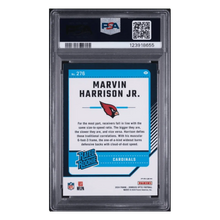 Marvin Harrison Jr PSA 9 2024 Panini Donruss Optic Red Mojo Card #276