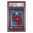 Marvin Harrison Jr PSA 9 2024 Panini Donruss Optic Red Mojo Card #276