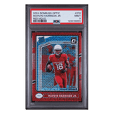 Marvin Harrison Jr PSA 9 2024 Panini Donruss Optic Red Mojo Card #276