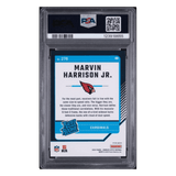 Marvin Harrison Jr PSA 9 2024 Panini Donruss Optic Red Mojo Card #276