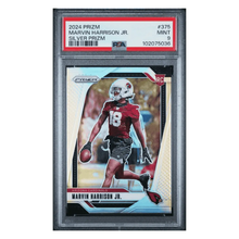 Marvin Harrison Jr PSA 9 2024 Panini Prizm Silver Card #375