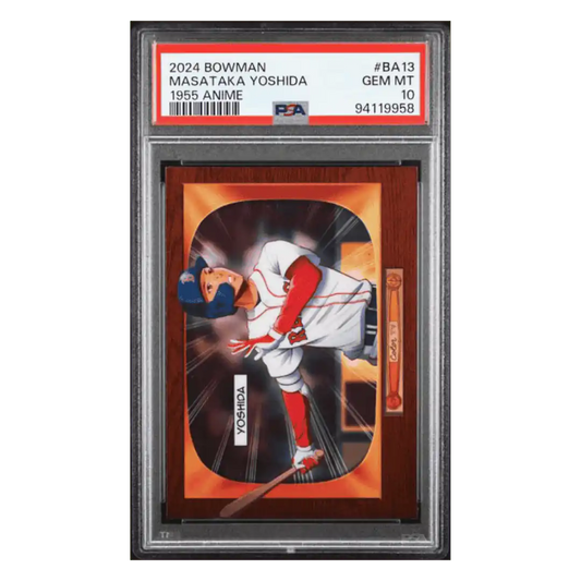 Masataka Yoshida PSA 10 2024 Topps Bowman 1955 Bowman Anime Card #BA13