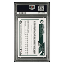 Mason Miller PSA 9 2023 Topps Chrome Update Autograph Blue Raywave Refractor #d/150 Card #ACMMI