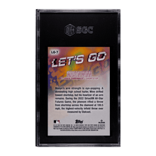 Masyn Winn SGC 9.5 2024 Topps Big League Lets Go 14/50 Card #LG-7