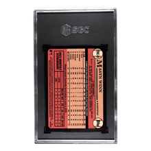 Masyn Winn SGC 9 2024 Topps Chrome '89 Design Gold Refractor 11/50 Card #2T89C-30