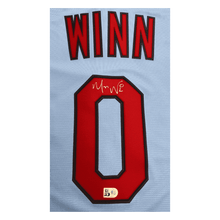 Masyn Winn St Louis Cardinals Autographed Nike Replica Alternate Light Blue Jersey - MLB COA