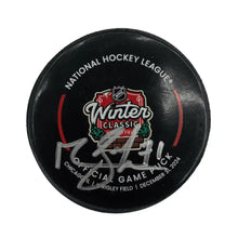 Mathieu Joseph St Louis Blues Autographed 2025 Winter Classic Official Game Puck - Fan Cave COA