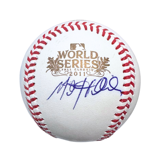 Matt Holliday St Louis Cardinals Autographed 2011 World Series Baseball - JSA COA