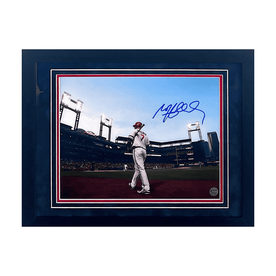 Matt Holliday St Louis Cardinals Autographed Framed 11x14 Photo - Fan Cave COA