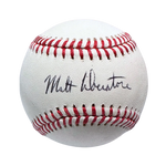 
Matthew Liberatore St Louis Cardinals Autographed Baseball - MLB COA — Front