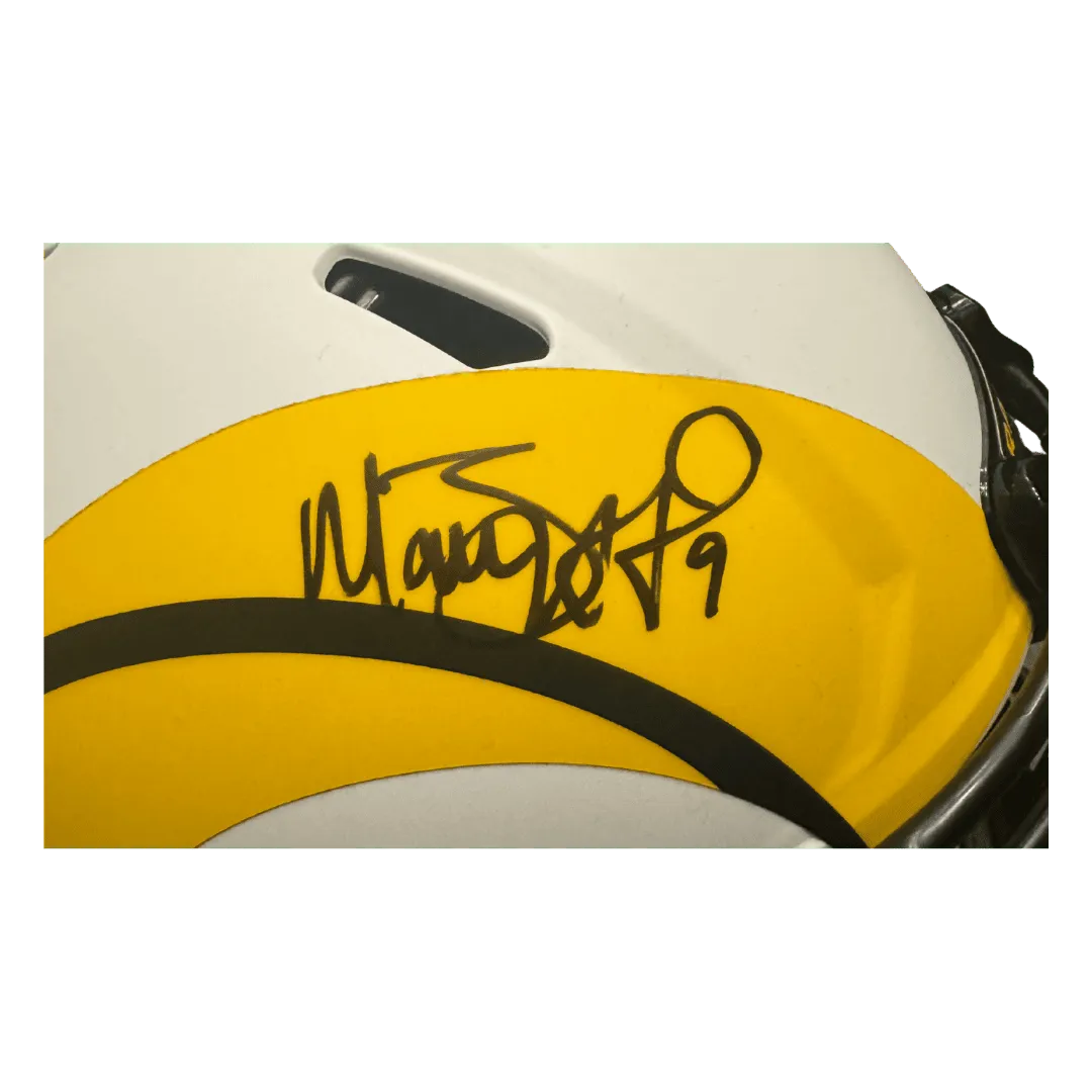 Matthew Stafford Los Angeles Rams Autographed Full Size Authentic Lunar Eclipse Helmet - Fanatics COA