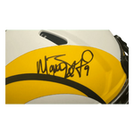 
Matthew Stafford Los Angeles Rams Autographed Full Size Authentic Lunar Eclipse Helmet - Fanatics COA — Back