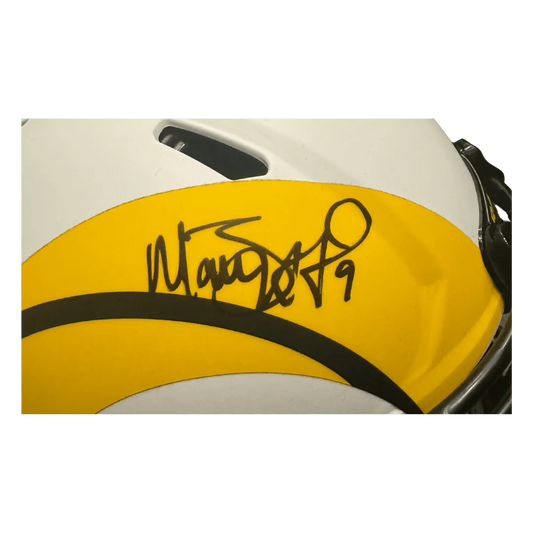 Matthew Stafford Los Angeles Rams Autographed Full Size Authentic Lunar Eclipse Helmet - Fanatics COA