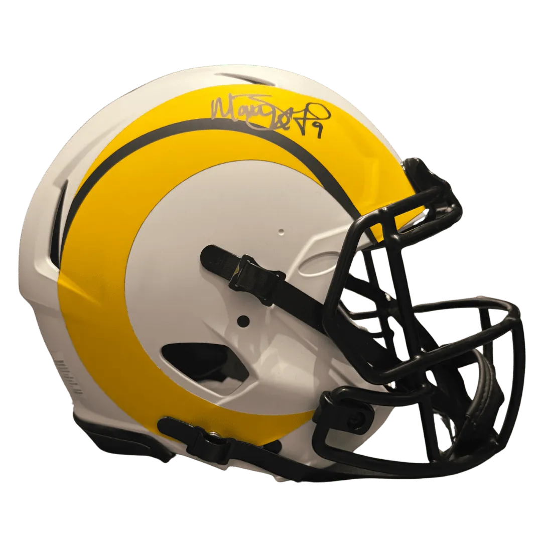 Matthew Stafford Los Angeles Rams Autographed Full Size Authentic Lunar Eclipse Helmet - Fanatics COA