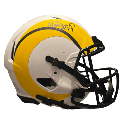 Matthew Stafford Los Angeles Rams Autographed Full Size Authentic Lunar Eclipse Helmet - Fanatics COA