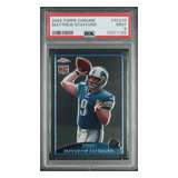 Matthew Stafford PSA 9 2009 Topps Chrome Card #TC210