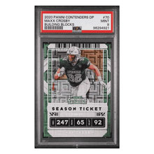 Maxx Crosby PSA 9 2020 Panini Contenders Draft Picks Building Blocks #d/ 10 Card #70