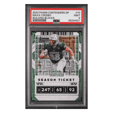 Maxx Crosby PSA 9 2020 Panini Contenders Draft Picks Building Blocks #d/ 10 Card #70