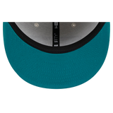 Miami Dolphins 2024 Sideline Historic New Era Beige 9FIFTY Adjustable Snapback Hat
