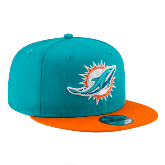 Miami Dolphins 2Tone 9FIFTY Snapback Hat