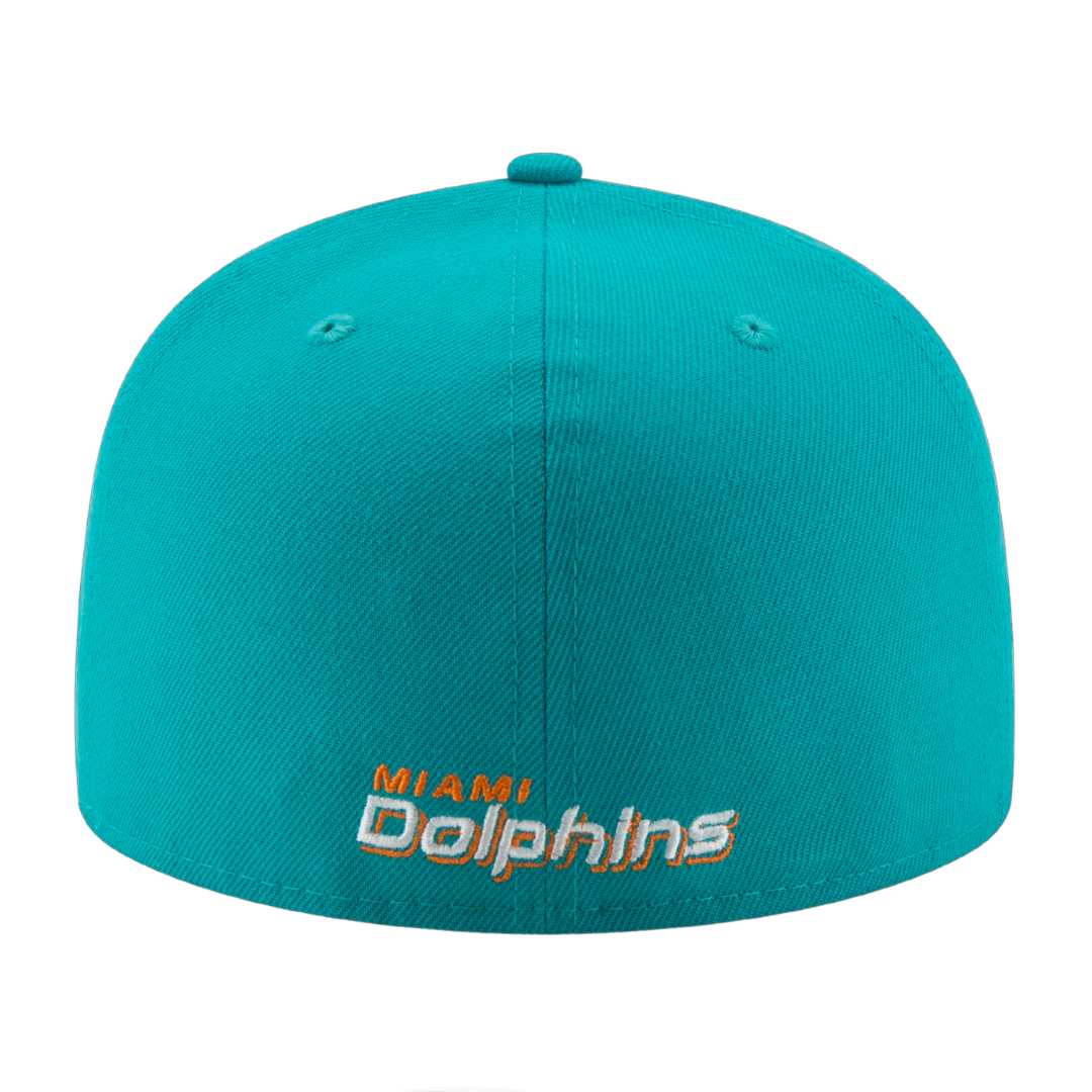 Miami Dolphins Teal Breeze 59FIFTY Fitted Hat