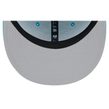 Miami Dolphins Trucker Meshback New Era Teal 9FIFTY Adjustable Snapback Hat
