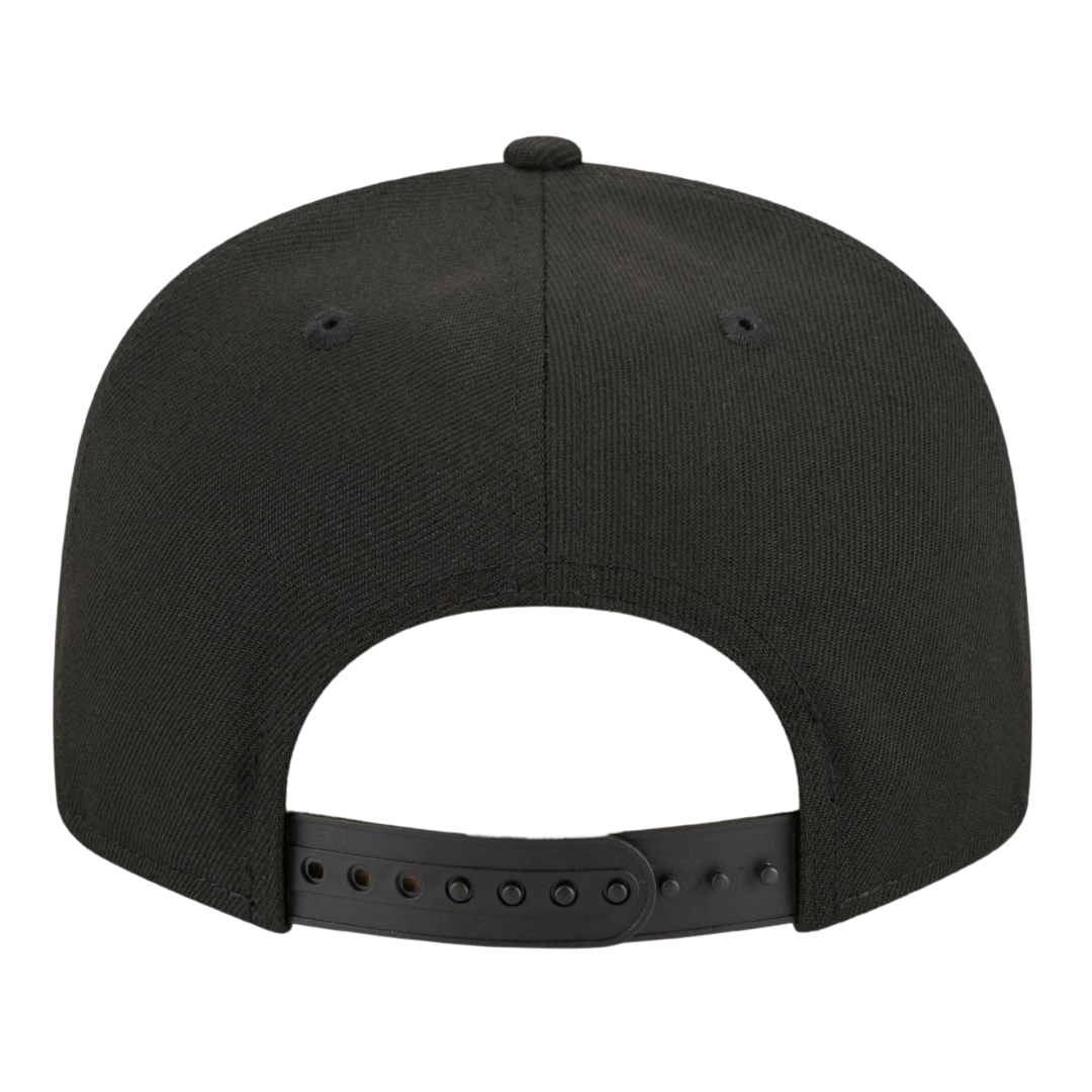 Miami Heat Eastern Conference Patch New Era Black 9FIFTY Adjustable Snapback Hat