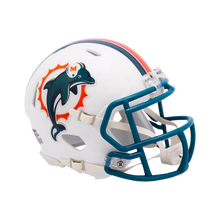 Miami Dolphins 1997-2012 Throwback Speed Riddell Mini Football Helmet