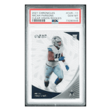 Micah Parsons PSA 10 2021 Panini Chronicles Clear Vision Rookies Card #CVR-11