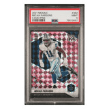 Micah Parsons PSA 9 2021 Panini Mosaic Camp Pink Rookie RC Card #362