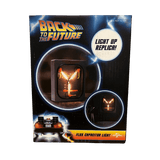 Michael J Fox Signed Back to the Future Flux Capacitor Light - Beckett COA